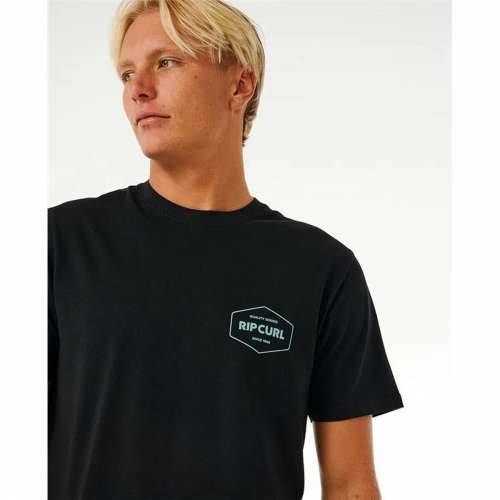 Muška Majica Kratkih Rukava Rip Curl Stapler  Crna Cijena