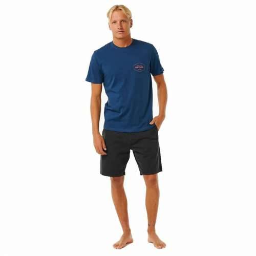 Muška Majica Kratkih Rukava Rip Curl Stapler  Plava Cijena