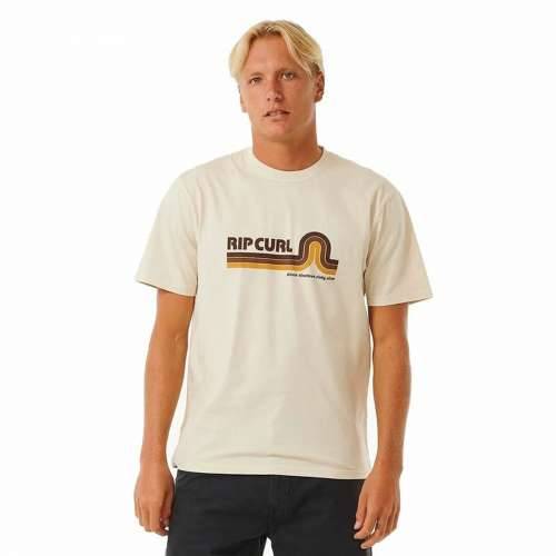 Muška Majica Kratkih Rukava Rip Curl Surf Revival Mumma Toplo bijela Cijena