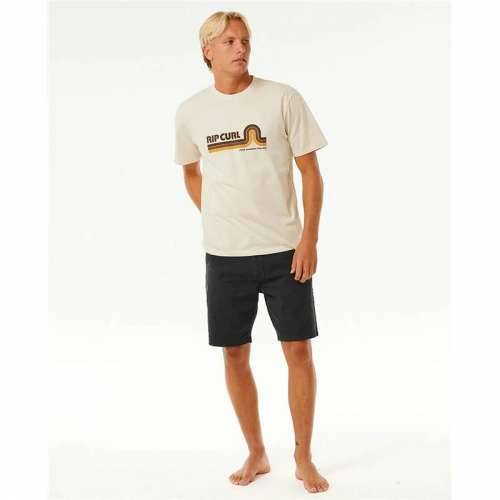 Muška Majica Kratkih Rukava Rip Curl Surf Revival Mumma Toplo bijela Cijena
