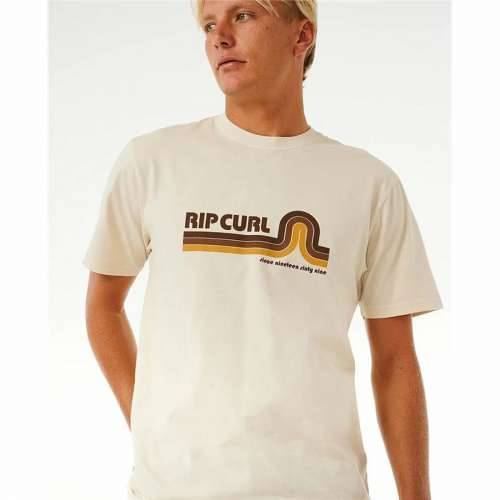 Muška Majica Kratkih Rukava Rip Curl Surf Revival Mumma Toplo bijela Cijena