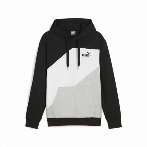 Muška Majica s Kapuljačom Puma Power Colorblock Crna Cijena
