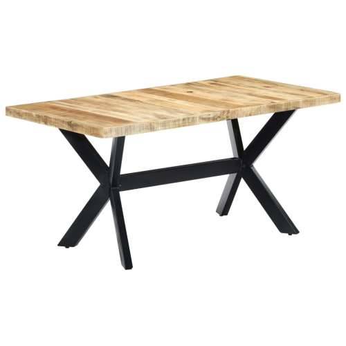 Blagovaonski stol od grubog masivnog drva manga 160x80x75 cm Cijena