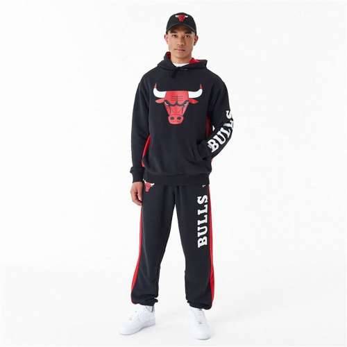 Muška Majica s Kapuljačom New Era Chicago Bulls NBA Crna Cijena