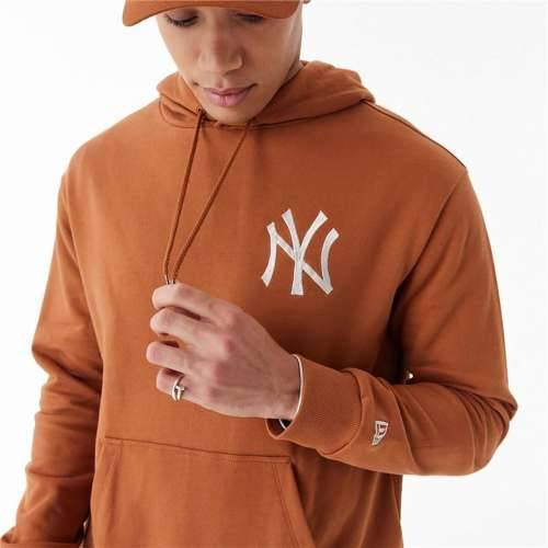 Ženska Majica s Kapuljačom New Era League Essential New York Smeđa Cijena