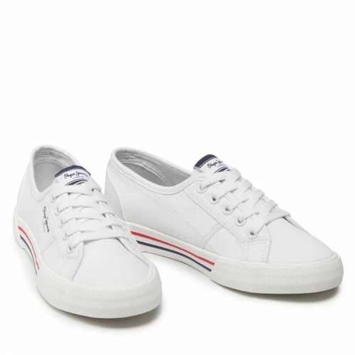 Sportske Tenisice za Žene Pepe Jeans Brady Basic Bijela Cijena