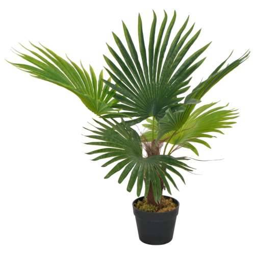 Umjetna palma s posudom zelena 70 cm Cijena