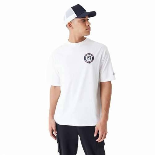 Muška Majica Kratkih Rukava New Era MLB PLAYER GRPHC OS TEE NEYYAN 60435538 Bijela (S) Cijena