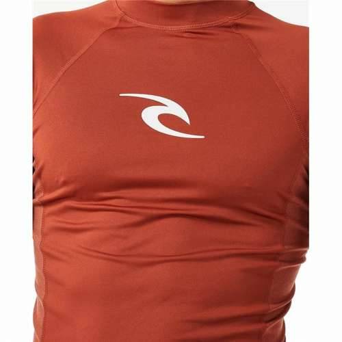 Muška Majica Kratkih Rukava Rip Curl Waves Upf Smeđa Cijena