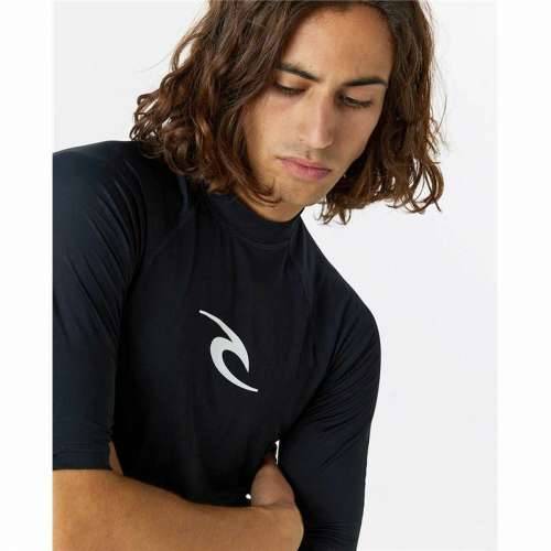 Muška Majica Kratkih Rukava Rip Curl Waves pf Crna Cijena