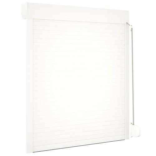 Roleta aluminijska 110 x 130 cm bijela - Bijela 110 x 130 cm Cijena
