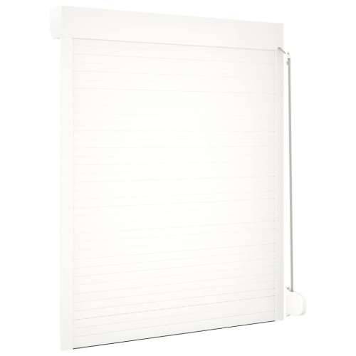 Roleta aluminijska 120 x 150 cm bijela - Bijela 120 x 150 cm Cijena