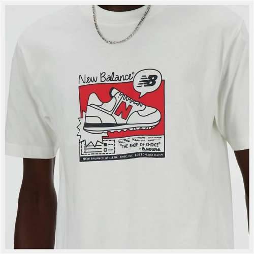 Muška Majica Kratkih Rukava New Balance MT41593 SST Bijela (XL) Cijena