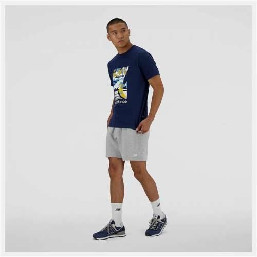 Muška Majica Kratkih Rukava New Balance Sport Essentials Triathlon Plava Cijena