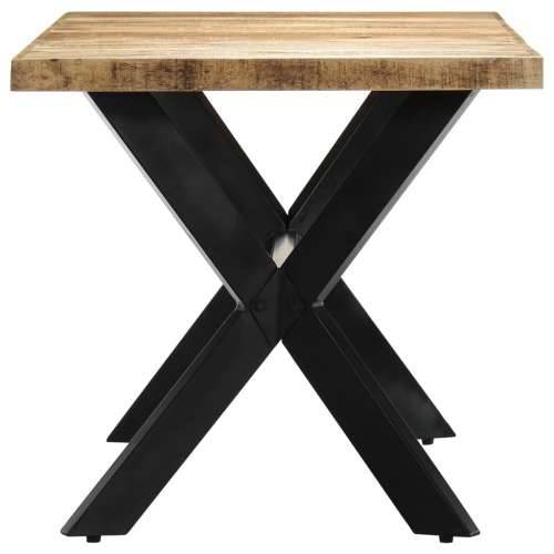 Blagovaonski stol od masivnog grubog drva manga 140x70x75 cm Cijena