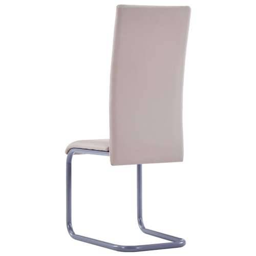 Konzolne blagovaonske stolice od umjetne kože 4 kom cappuccino Cijena
