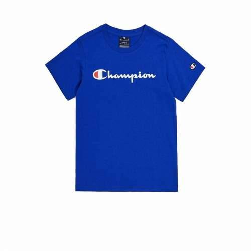 Dječje Majica Kratkih Rukava Champion Crewneck Plava Cijena