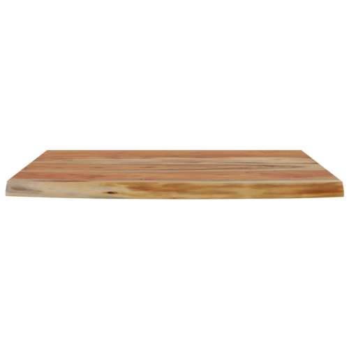 Zidna polica 50x30x2,5 cm pravokutna bagremovo drvo živi rub - Prirodna 50 x 30 x 2.5 cm 1 Masivno bagremovo drvo Cijena