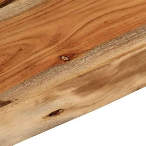 Zidna polica 50x30x2,5 cm pravokutna bagremovo drvo živi rub - Prirodna 50 x 30 x 2.5 cm 1 Masivno bagremovo drvo Cijena