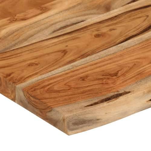 Zidna polica 50x30x2,5 cm pravokutna bagremovo drvo živi rub - Prirodna 50 x 30 x 2.5 cm 1 Masivno bagremovo drvo Cijena