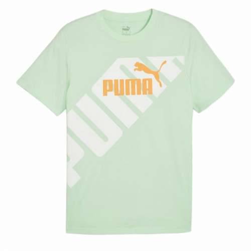 Muška Majica Kratkih Rukava Puma POWER Graphic  Cian Cijena