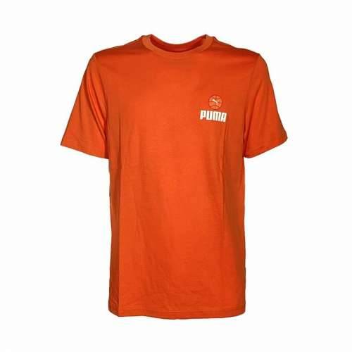 Muška Majica Kratkih Rukava Puma Chilli Powder Oranžna Cijena