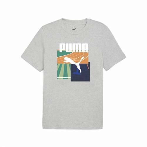 Muška Majica Kratkih Rukava Puma GRAPHICS Siva Cijena