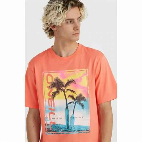Muška Majica Kratkih Rukava O’Neill Jack Neon Living Oranžna Cijena