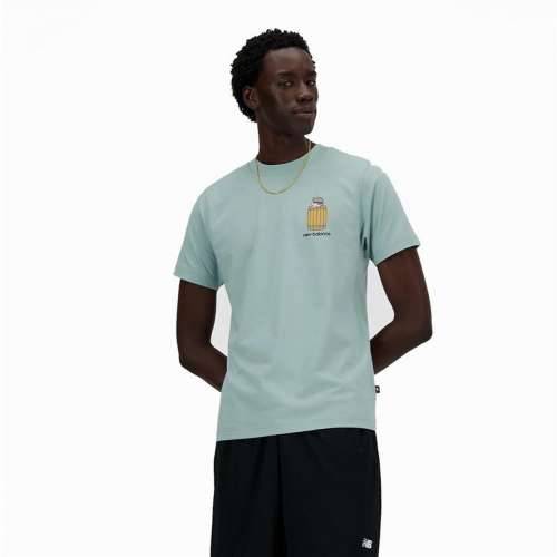 Muška Majica Kratkih Rukava New Balance Sport Essentials Barrel Svetlo Plava Cijena