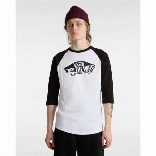 Sportska Majica Kratkih Rukava Vans Style 76 Raglan Bijela Cijena