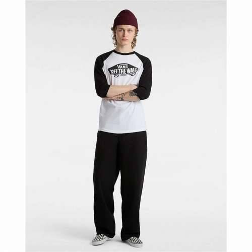 Sportska Majica Kratkih Rukava Vans Style 76 Raglan Bijela Cijena