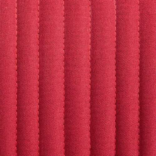 Blagovaonske stolice od tkanine 6 kom crvena boja vina Cijena