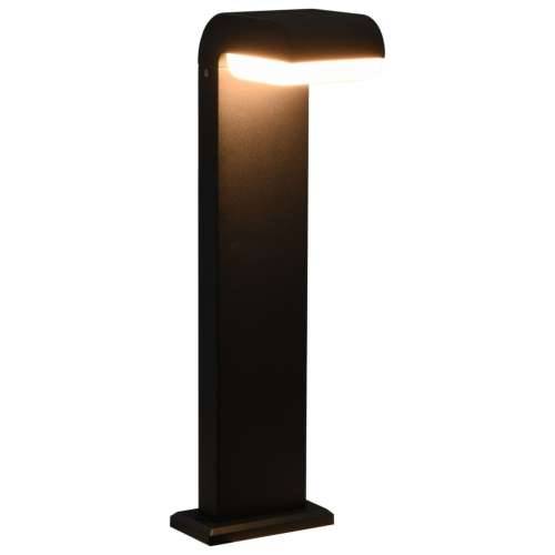 Vrtna LED svjetiljka 9 W crna ovalna Cijena