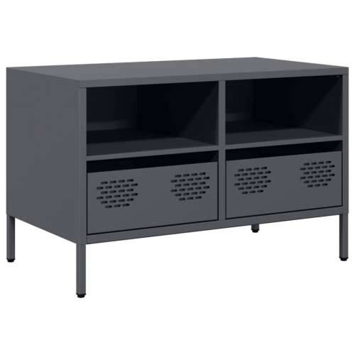 TV ormarić antracit 68x39x43,5 cm hladno valjani čelik - Antracit 1 68 cm Cijena