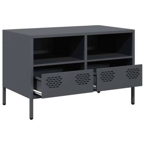 TV ormarić antracit 68x39x43,5 cm hladno valjani čelik - Antracit 1 68 cm Cijena