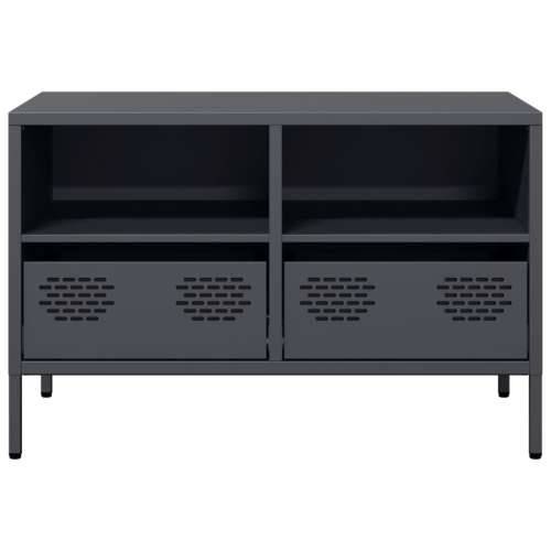 TV ormarić antracit 68x39x43,5 cm hladno valjani čelik - Antracit 1 68 cm Cijena