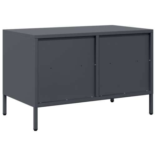 TV ormarić antracit 68x39x43,5 cm hladno valjani čelik - Antracit 1 68 cm Cijena