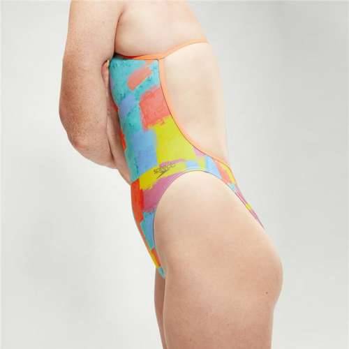 Ženski Kupaći Kostim Speedo Speedo Allover Digital V-Back Plava Cijena