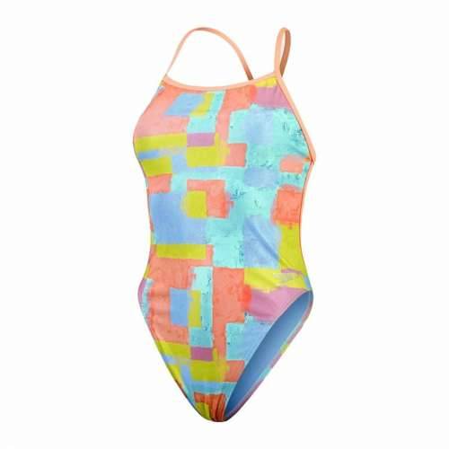 Ženski Kupaći Kostim Speedo Speedo Allover Digital V-Back Plava Cijena
