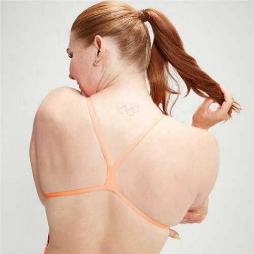 Ženski Kupaći Kostim Speedo Speedo Allover Digital V-Back Plava Cijena