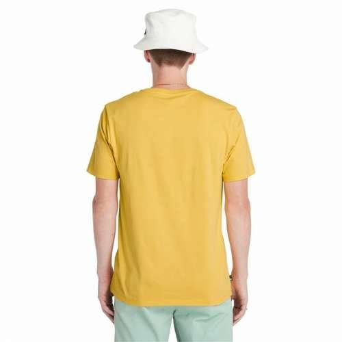 Muška Majica Kratkih Rukava Timberland Kennebec River Tree Logo Short Rumena Cijena