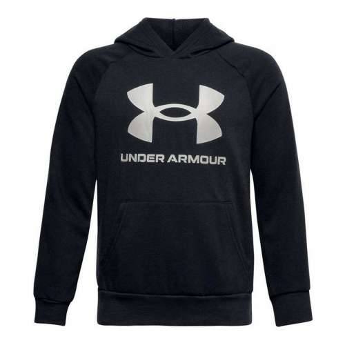 Unisex Majica s Kapuljačom Under Armour Fleece Rival Big Logo Crna Cijena