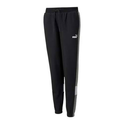 Dlhé športové nohavice Puma Essential+ Colorblock Crna Moški Cijena