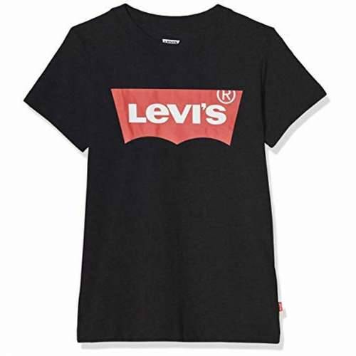 Dječja Majica Kratkih Rukava Levi’s 8157 Crna (14 Godina) Cijena