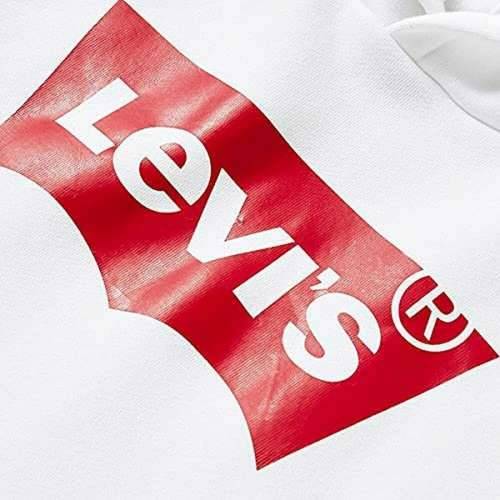 Unisex Majica s Kapuljačom S S KNIT TOP Levi’s E8778 Bijela Cijena