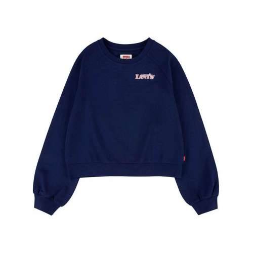 Dječja Majica Levi’s Benchwarmer Tamno plava Cijena