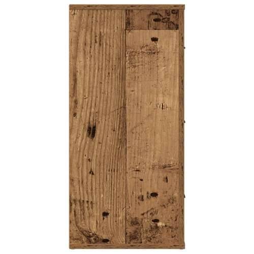 Komoda boja starog drva 80 x 33 x 70 cm od konstruiranog drva - Staro drvo 1 Cijena