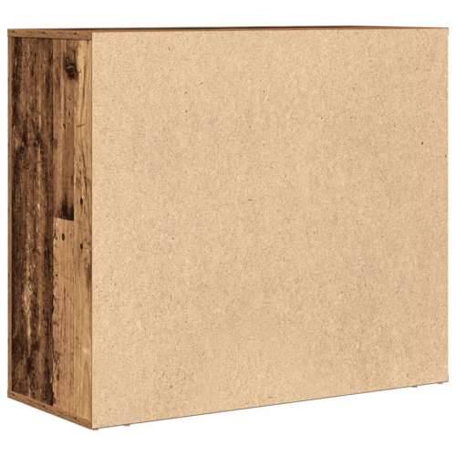 Komoda boja starog drva 80 x 33 x 70 cm od konstruiranog drva - Staro drvo 1 Cijena