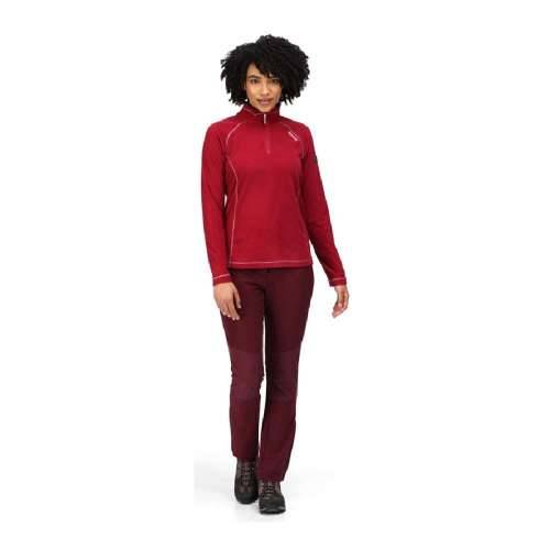Vunena Podstava Regatta Montes Lightweight Half-Zip Crvena Cijena