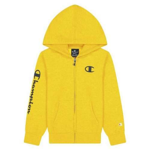 Dječja Sportska Jakna Champion Full Zip Logo Rumena Cijena